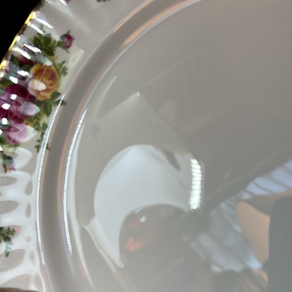 DINNER PLATE OLD COUNTRY ROSES 1962 ROYAL ALBERT BONE CHINA ENGLAND VINTAGE - Picture 9 of 10